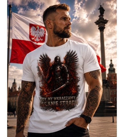 KOSZULKA PATRIOTYCZNI Milknie Strach